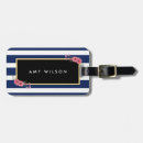 Search for floral luggage tags Pink