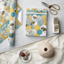 Search for beehive wrapping paper Whimsical