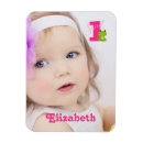 Search for babys first year magnets Baby girl