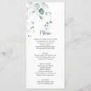 Search for dusty blue wedding menus Rustic