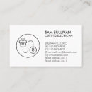 Search for electrical contractor business cards Electricity
