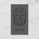 Search for wilderness business cards Camping