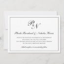 Search for monogram wedding invitations Elegant