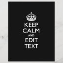 Search for comical flyers Keep calm