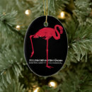 Search for pink flamingo christmas tree decorations Vintage