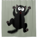 Search for funny cat shower curtains Kitten