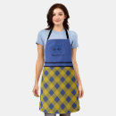 Search for plaid monogram aprons Modern