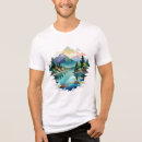 Search for tranquil tshirts Watercolor