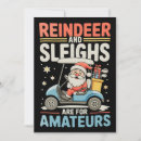 Search for reindeers invitations Santa