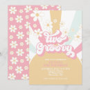 Search for two groovy invitations Retro