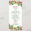 Search for christmas wedding menus Watercolor