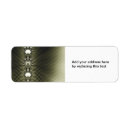 Search for diamond return address labels Glitter