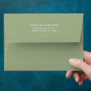 Search for sage green wedding envelopes Elegant