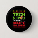 Search for tech support badges To delete