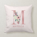 Search for letter m cushions Floral