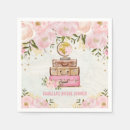 Search for vintage floral napkins Girl baby shower