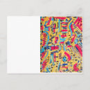 Search for colourful designs postcards Artistic