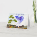 Search for fish note cards Blue