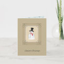 Search for vintage snowman christmas cards Traditional