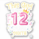 Search for twelve year old stickers Girl