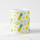 Search for modern fruit pattern mugs Yellow
