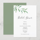 Search for branch bridal shower invitations Olives
