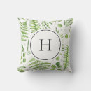 Search for fern pattern cushions Greenery