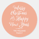 Search for new year envelope seals Merry christmas