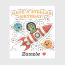 Search for cartoon rockets stickers Rocket ship