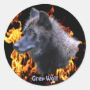 Search for forest fire stickers Wolf