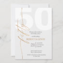 Search for classic 50th birthday invitations Simple