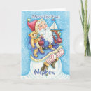 Search for nephews christmas cards Santa