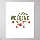 Search for welcome fall posters Autumn