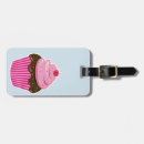Search for cupcakes luggage tags Illustration