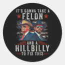 Search for hillbillies stickers Political
