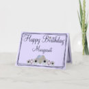 Search for purple daisy birthday cards White