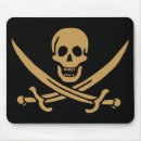 Search for pirate flag mousepads Crossbones
