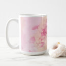 Search for delicate pink mugs Flower