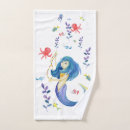 Search for mermaid bath towels Blue