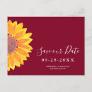 Search for sunflower wedding save the dates Rustic