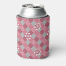 Search for plaid can coolers Pink