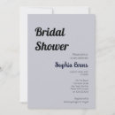 Search for clouds bridal shower invitations Simple