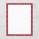 Search for valentine stationery paper Red