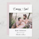 Search for baby coming soon invitations Pregnant