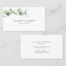 Search for eucalyptus business cards Botanical