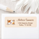 Search for happy cat return address labels Kitty