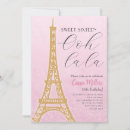 Search for paris sweets invitations Pink