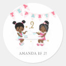 Search for african american birthday stickers Pink