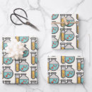 Search for chemistry wrapping paper Test tube