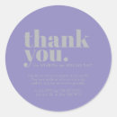 Search for thank you for coming wedding stickers Modern